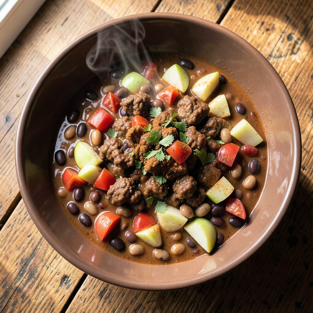 Apple Chili Recipe Slow Cooker: Spiced Apple and Chili Bean Fusion