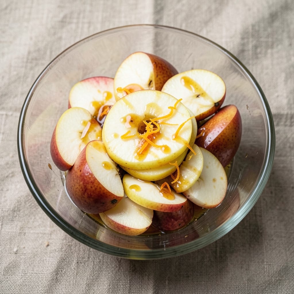Apple and Pear Fruit Salad Recipe: Crunchy Sweetness With Citrus Zing