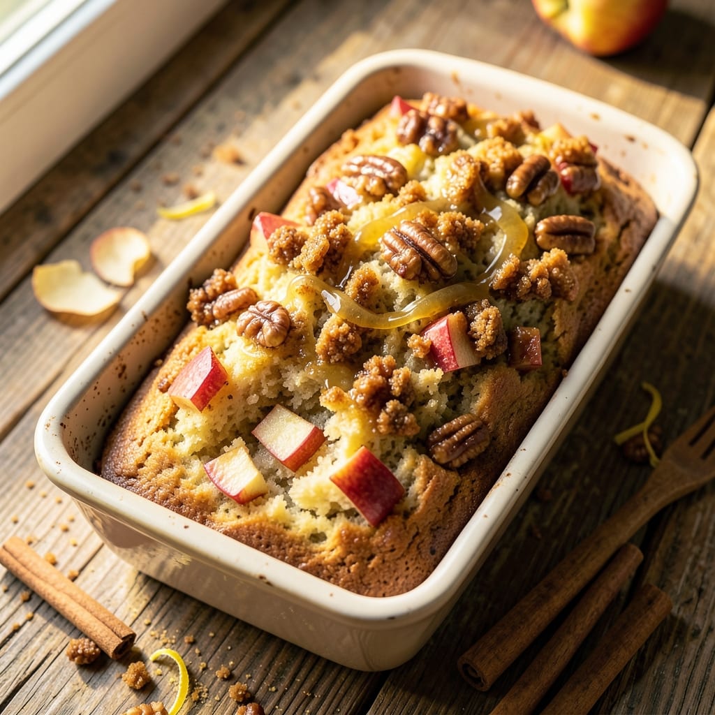 Apple Cinnamon Mini Loaf Recipe: Spiced Apple Bites With Buttery Streusel Crown