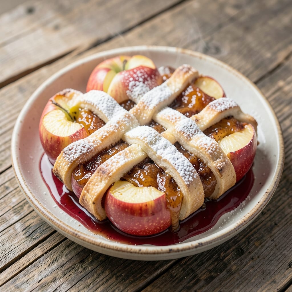 Apple Cider Dessert Recipe: Spiced Baked Apples with Caramelized Cinnamon Crunch