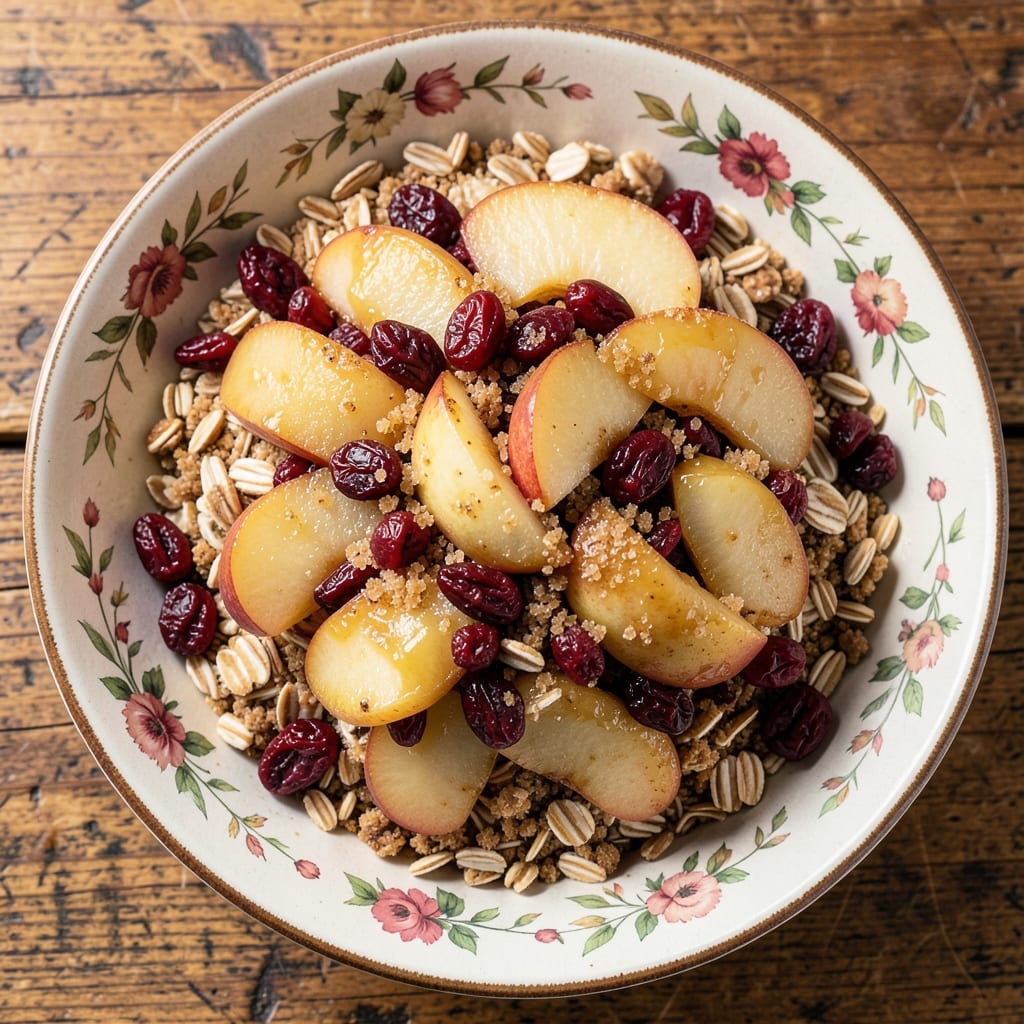 Apple Cranberry Dessert Recipe: Warm Spiced Crunch With Tart-Sweet Balance