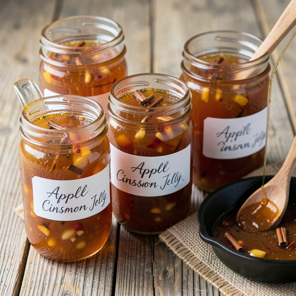 Apple Cinnamon Jelly Canning Recipe: Small-Batch Spice-Infused Spread for Pantry Perfection
