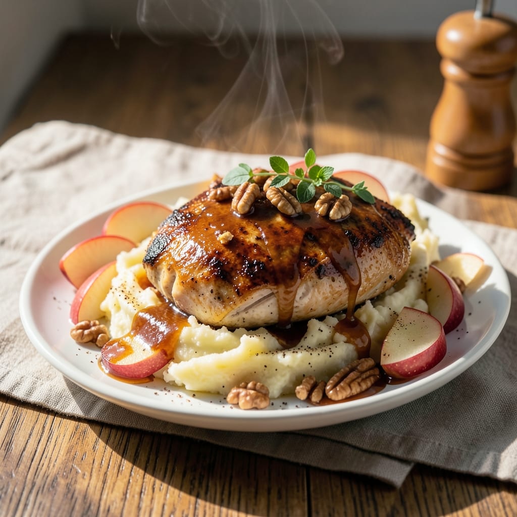 Apple Cider BBQ Chicken Breast Recipe: Smoky-Sweet Glaze That Caramelizes Edges