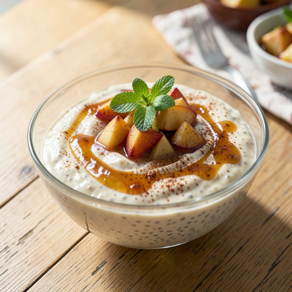 Apple Cinnamon Chia Pudding Recipe: Warm Spiced Layers With Cloud-Light Creaminess