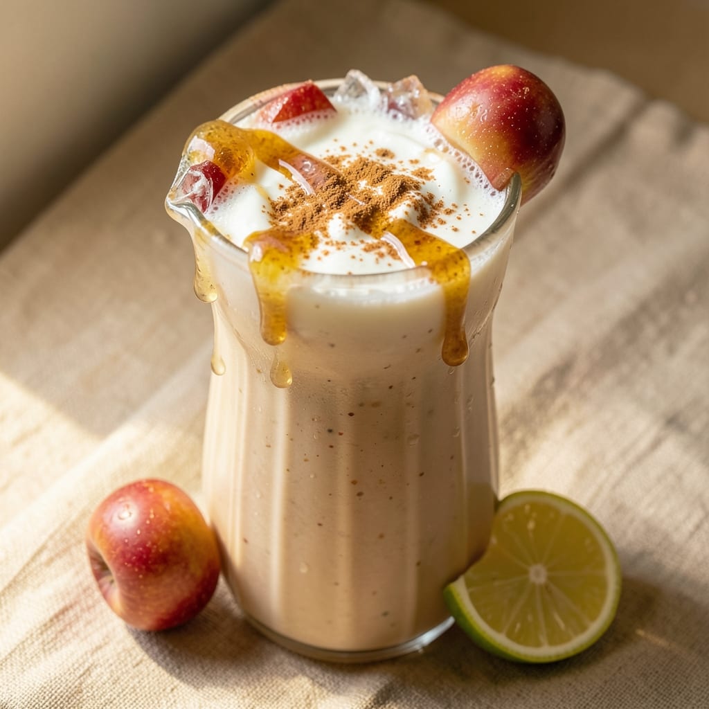 Apple Breakfast Smoothie Recipe: Spiced Apple-Cinnamon Boost for Energy