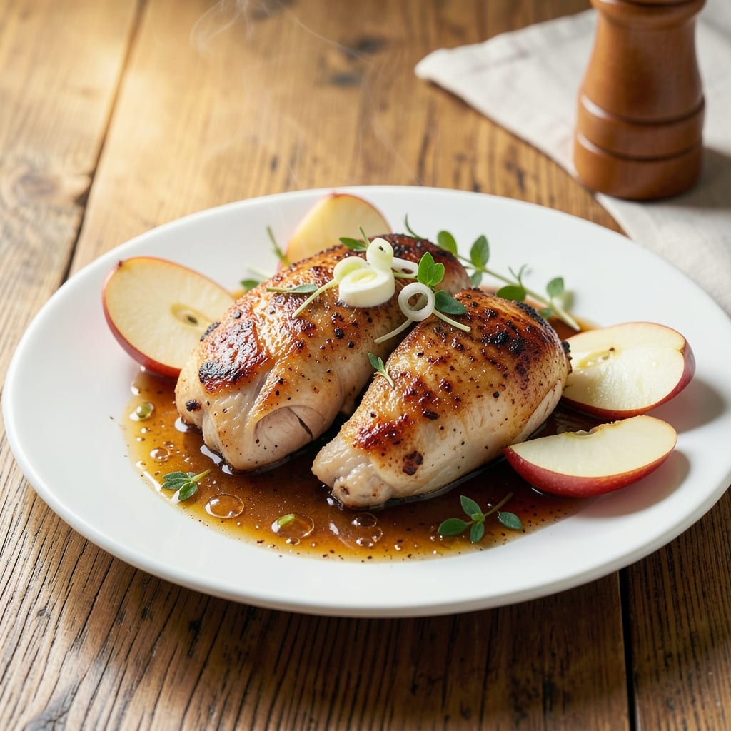 Apple Chicken Recipe Healthy: Crispy-Baked Tenderness with Apple Cider Glaze
