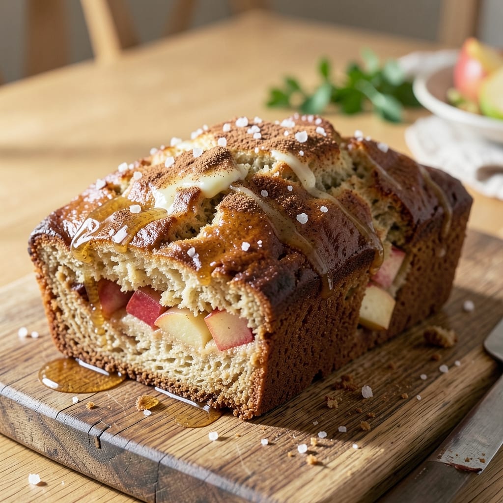 Apple Bread Recipe From The Kitchen: Warm Spiced Loaf With Buttery Crunch Topping
