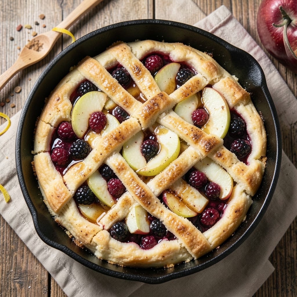 Apple Barn Blackberry Cobbler Bread Recipe: Triple-Fruit Crunch That Stays Fresh for Days