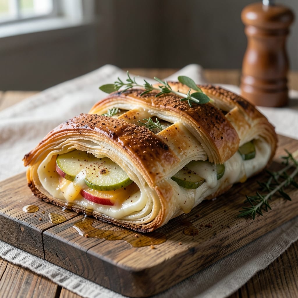 Apple Cheese Strudel Recipe: Flaky Layers and Spiced Apple Harmony