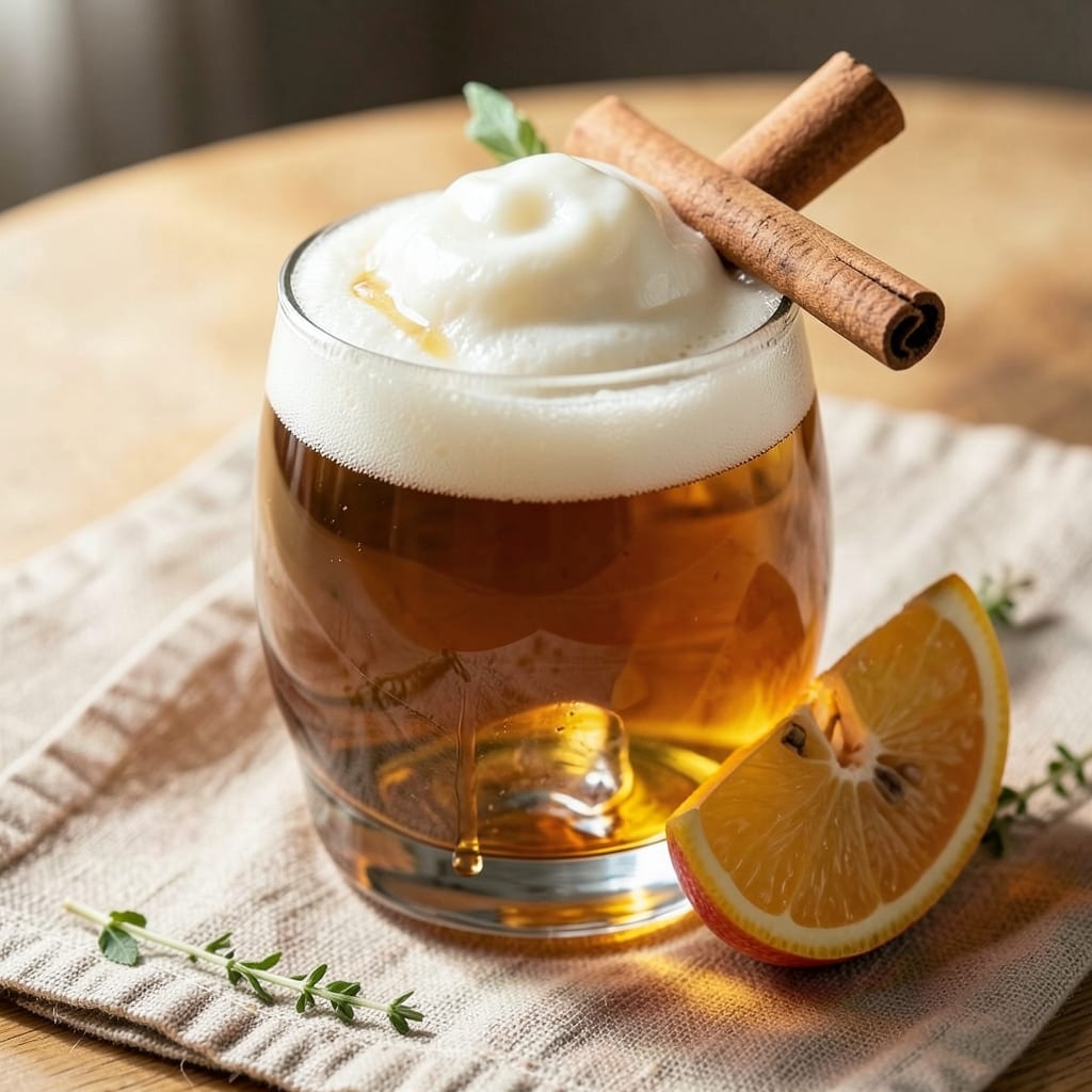 Apple Cider Bourbon Sour Recipe: Smoky-Sweet Balance That Rivals Bar Sips