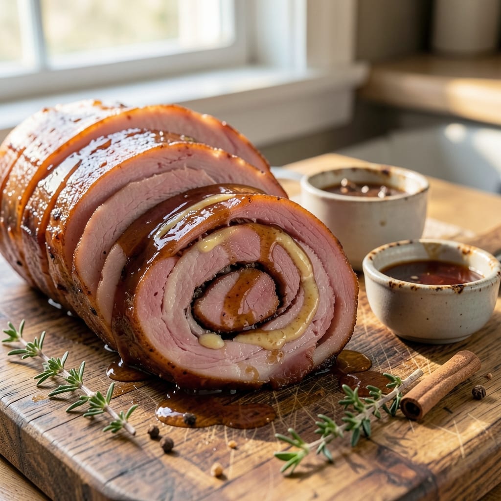 Apple Bourbon Ham Glaze Recipe: Deep Caramelized Sweetness With Boozy Depth