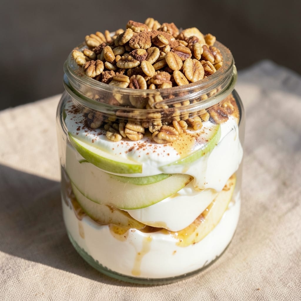 Apple Cinnamon Parfait Recipe: Layered Crunch and Creamy Vanilla Bliss