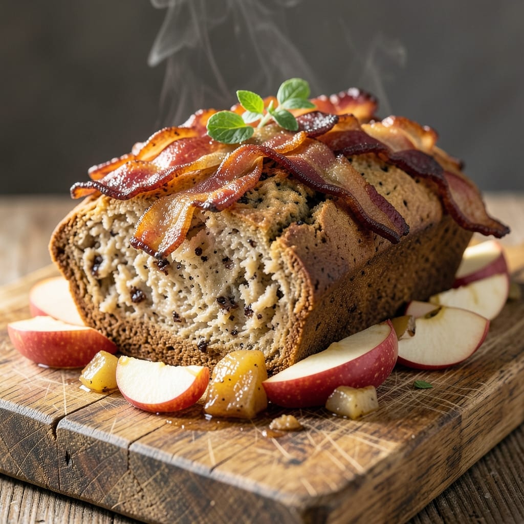 Apple Bacon Beer Bread Recipe: Smoky-Sweet Loaf With Crispy Edges