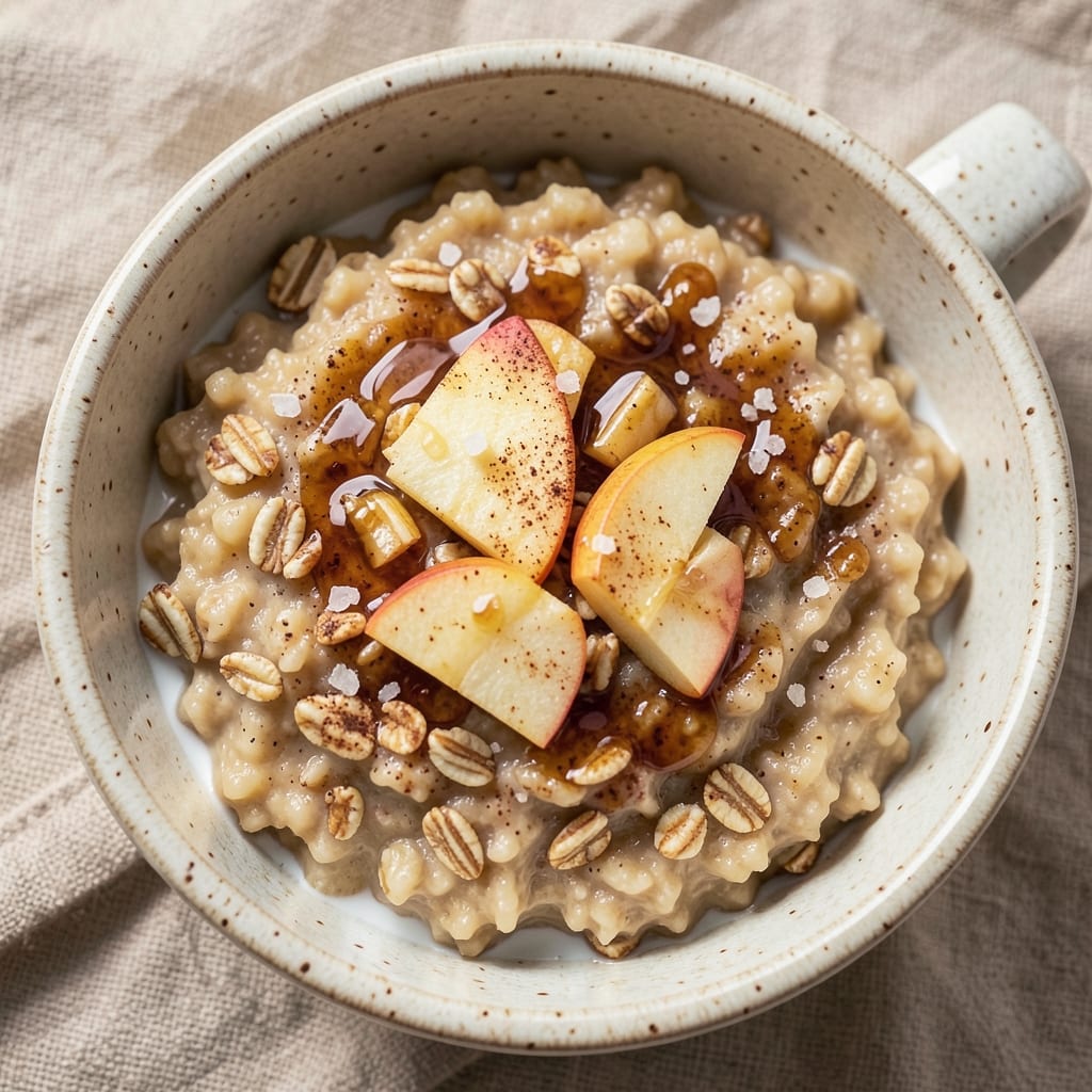 Apple Cinnamon Oatmeal Recipe: Microwave Mug Warmth in 2 Minutes