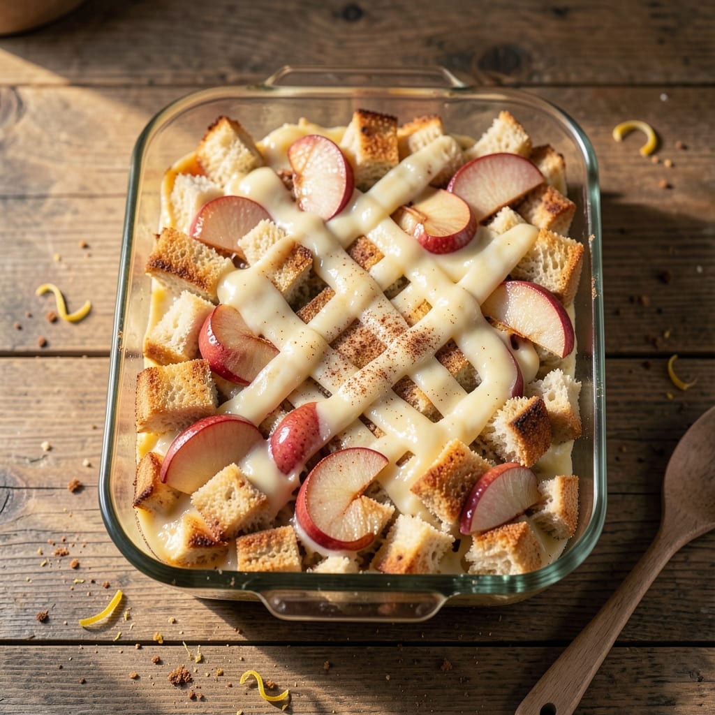 Apple Bread Pudding Microwave Recipe: Spiced Cinnamon Clouds in 10 Minutes