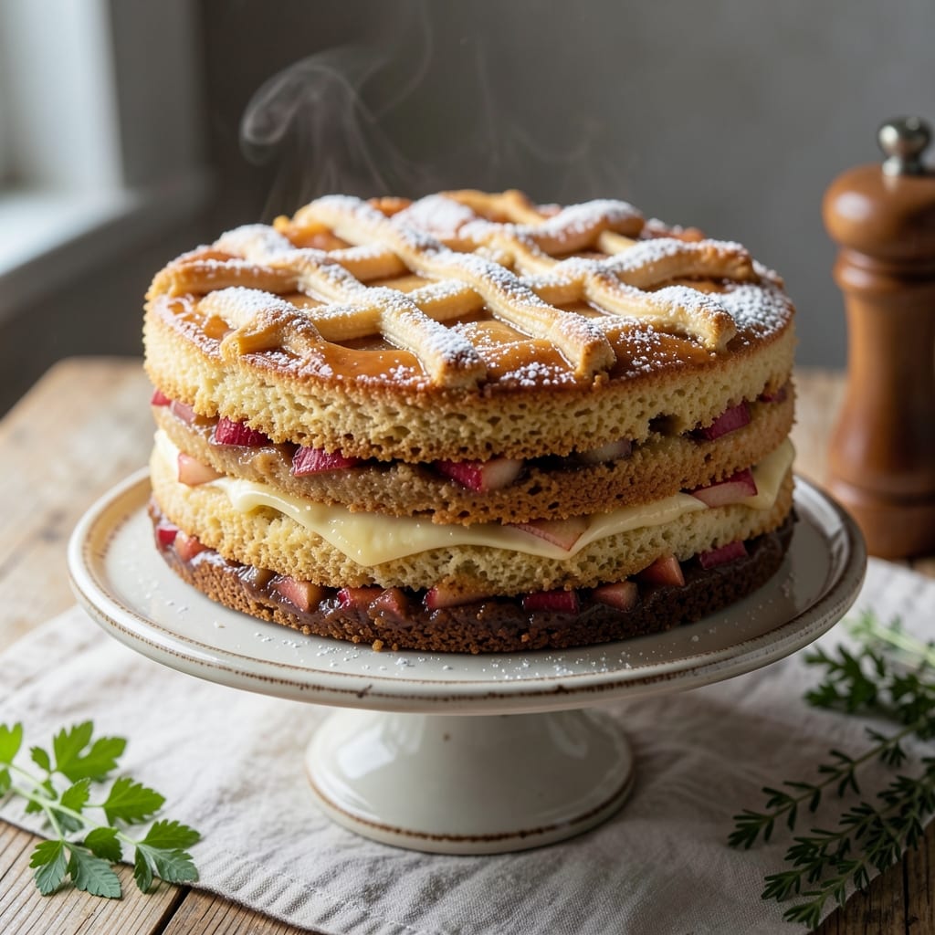 Apple Betty Cake Recipe: Spiced Apple Layers With Buttery Streusel Crown