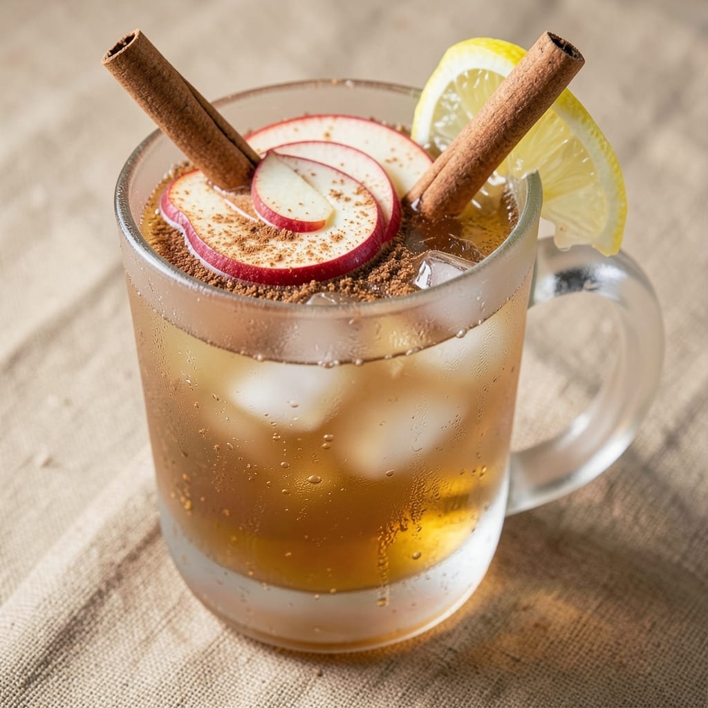 Apple Cinnamon Mocktail Recipe: Sparkling Spiced Fizz Without the Booze