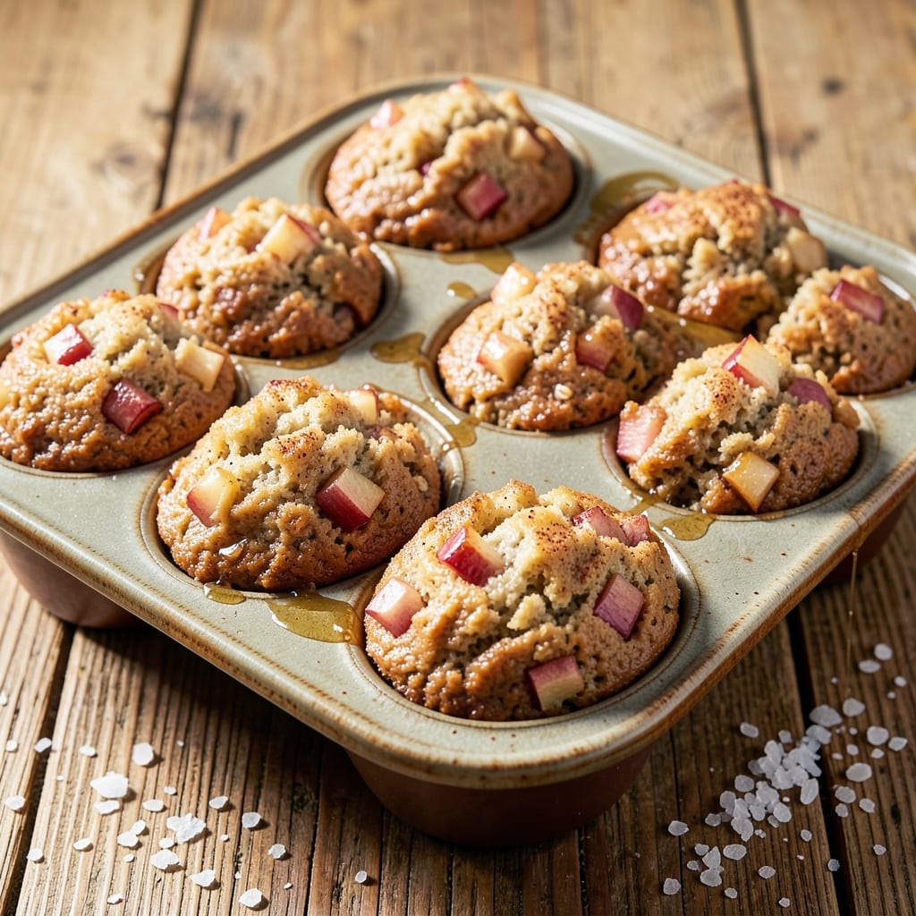 Apple Cinnamon Oat Bran Muffins Recipe: Warm Spice and Crunchy Top Harmony