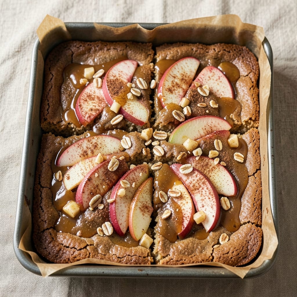 Apple Caramel Squares Recipe: Buttery Streusel Crust Meets Gooey Apple Filling