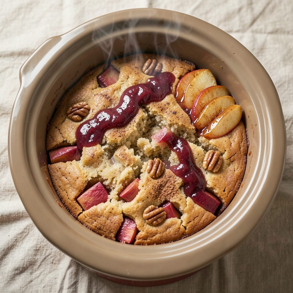 Apple Cake Crock Pot Recipe: Warm Spiced Layers With Buttery Streusel Topping