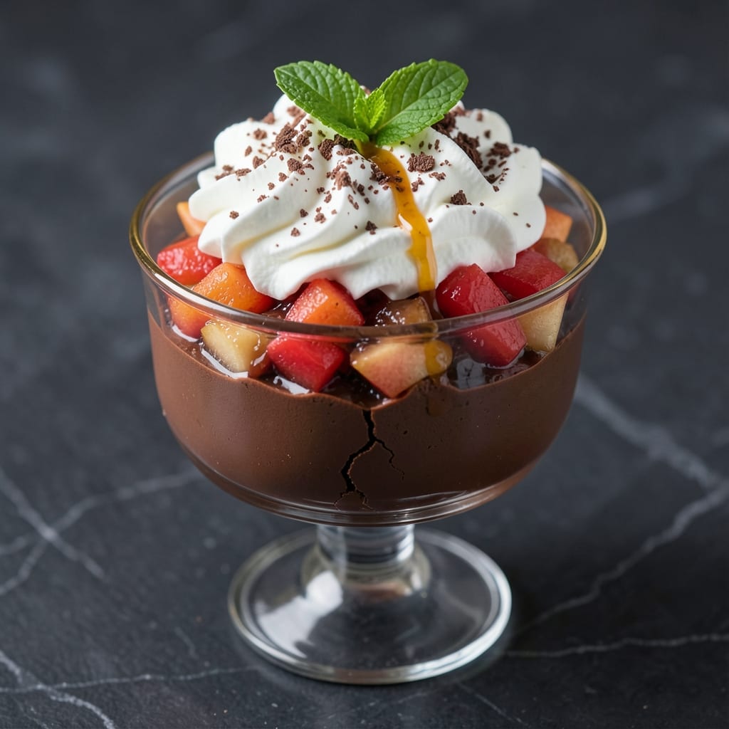 Apple Chocolate Mousse Recipe: Velvety Swirls With No-Bake Magic