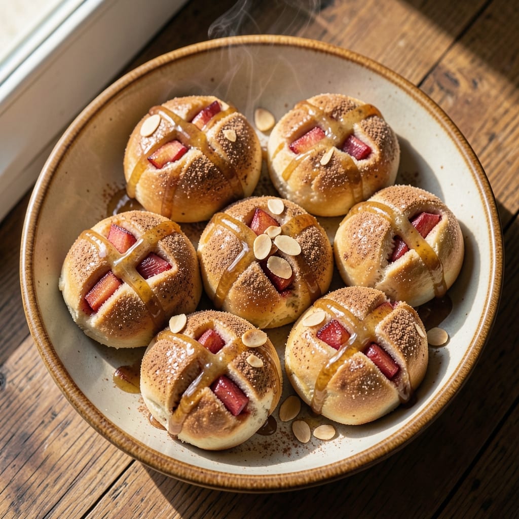 Apple and Cinnamon Hot Cross Buns Recipe: Spiced Twists With Crisscross Gluten-Free Drizzle