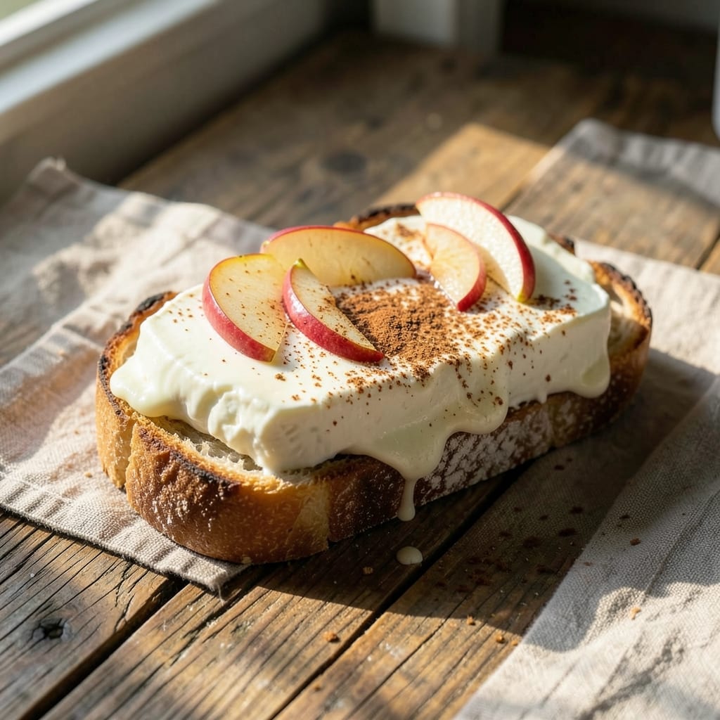 Apple Brie Bruschetta Recipe: Warm Spiced Apple and Melty Cheese Bites