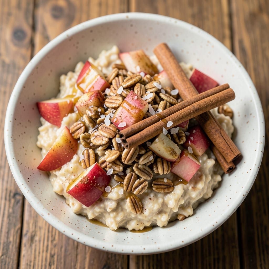 Apple Cinnamon Steel Cut Oatmeal Recipe: Warm Spice and Chewy Texture in 10 Minutes