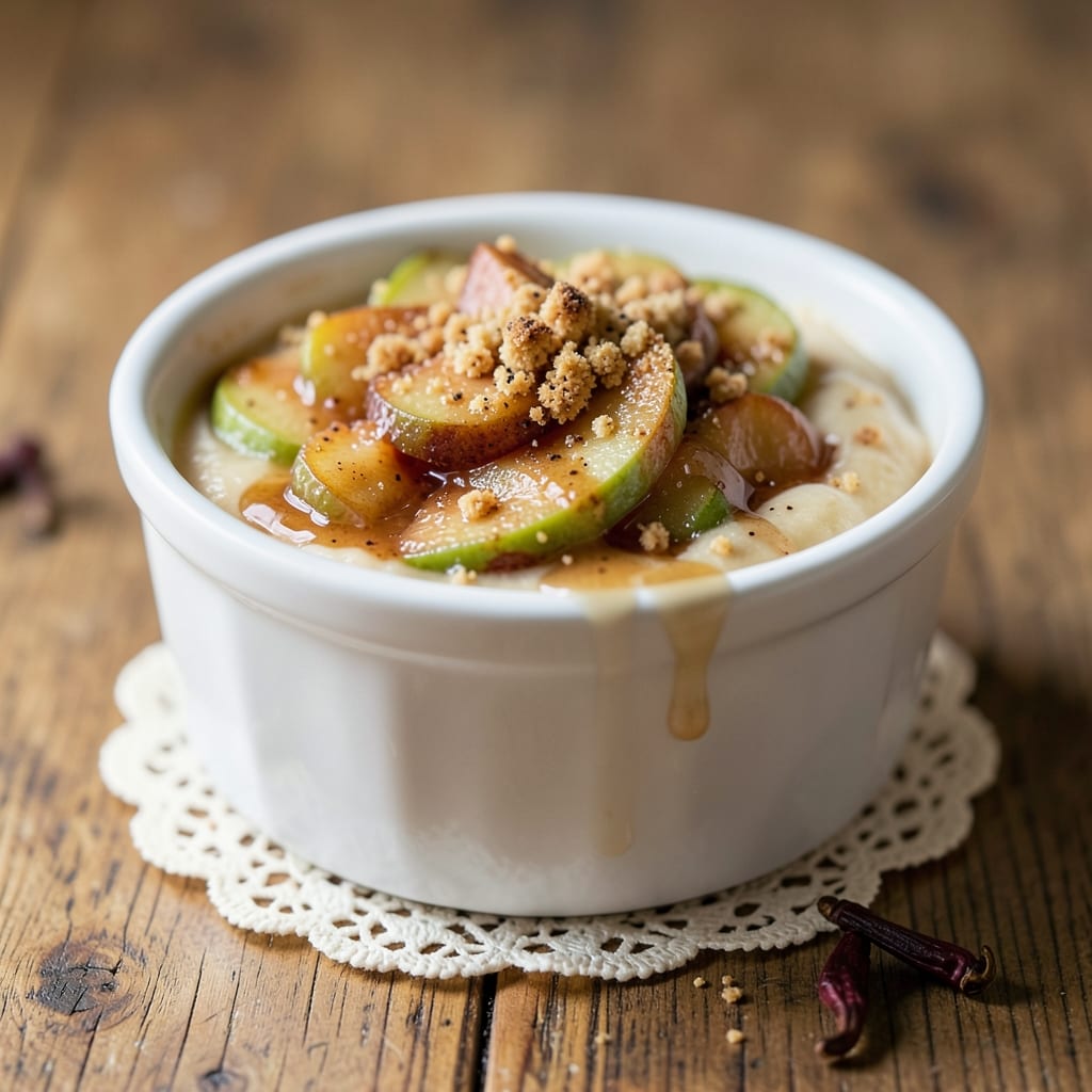 Apple Cinnamon Pudding Recipe: Warm Spiced Layers With Vanilla Cream Swirl