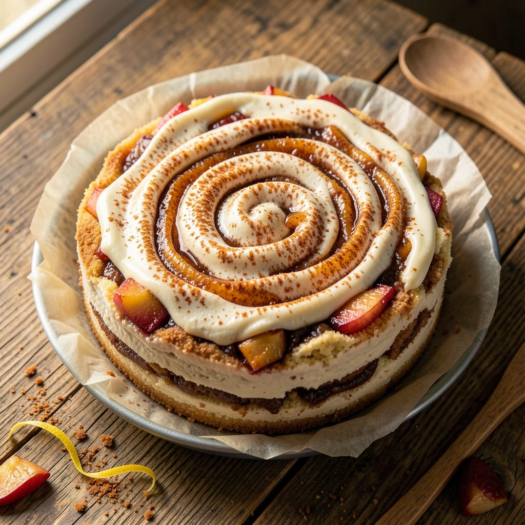 Apple Cinnamon Swirl Cake Recipe: Warm Spice Swirls With Buttery Streusel Crown