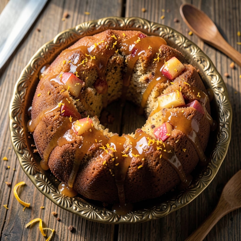 Apple Bundt Cake Recipe With Orange Juice: Zesty Citrus Twist on Classic Spice