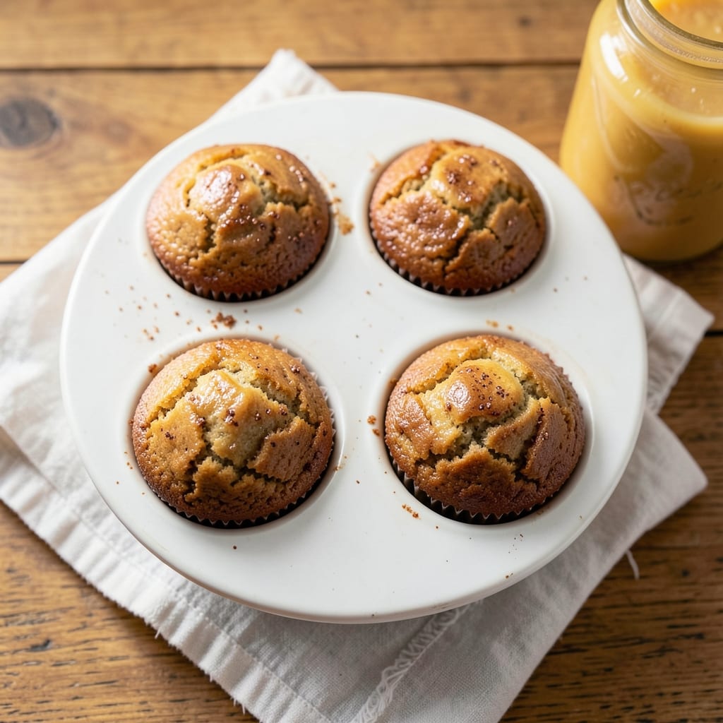 Apple Cinnamon Muffins Recipe With Applesauce: Moist Crumb and Warm Apple Bursts