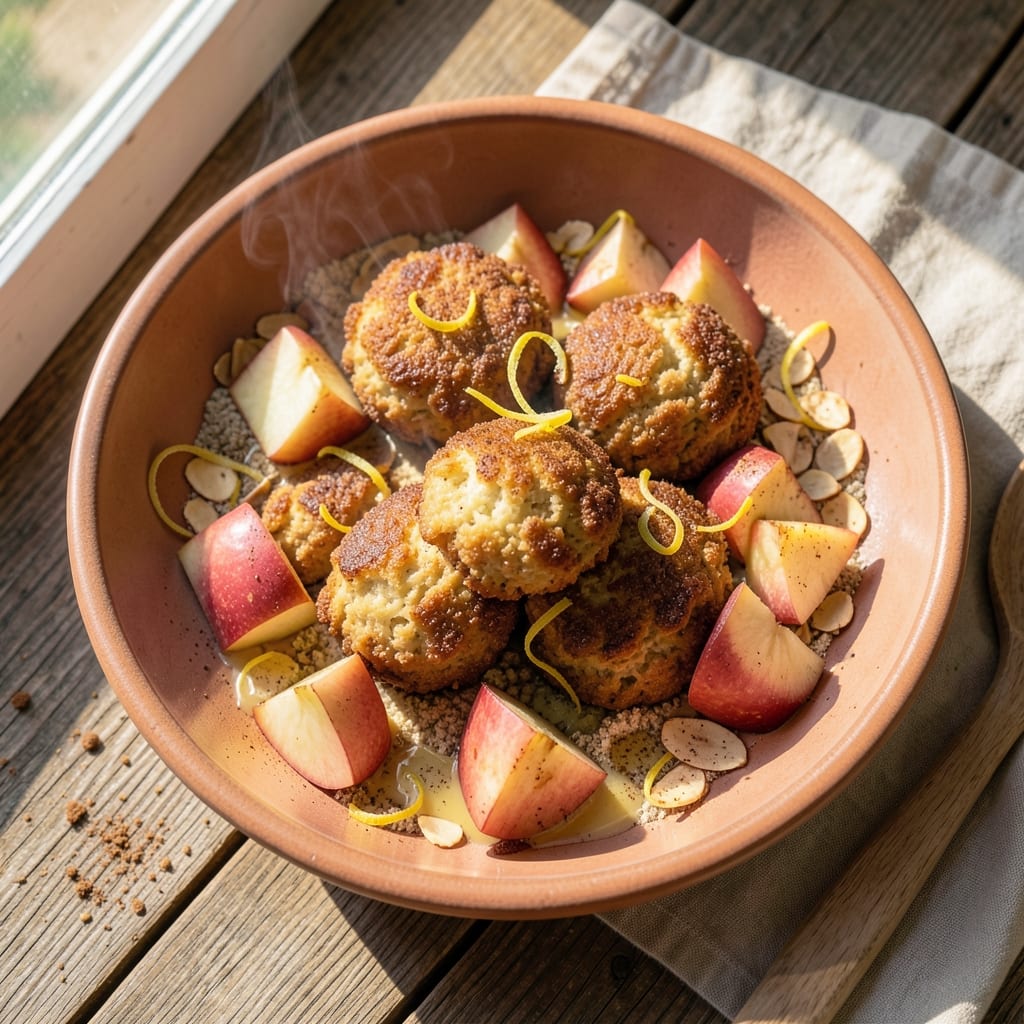 Almond Flour Apple Fritters Recipe: Crispy Bites with Spiced Core