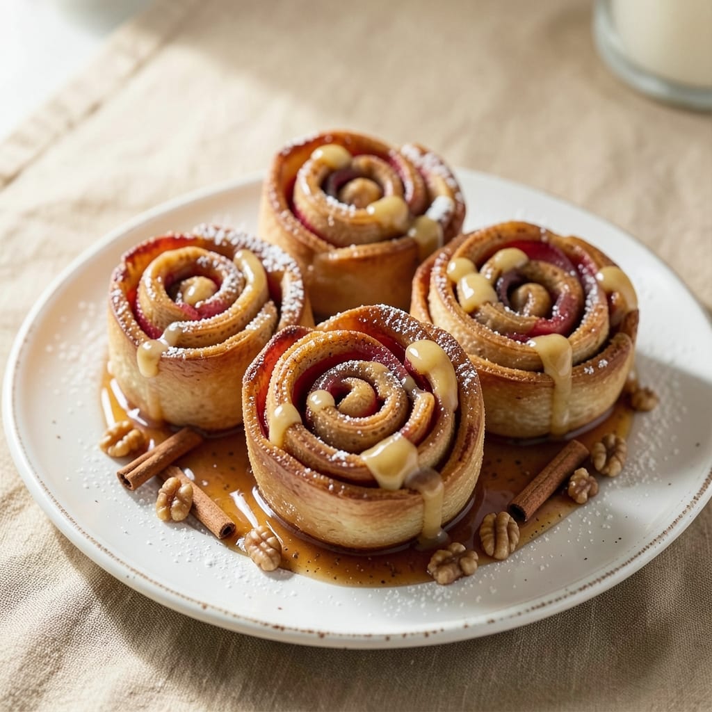 Apple Cinnamon Roll Roses Recipe: Floral Twist on Classic Spiced Sweetness
