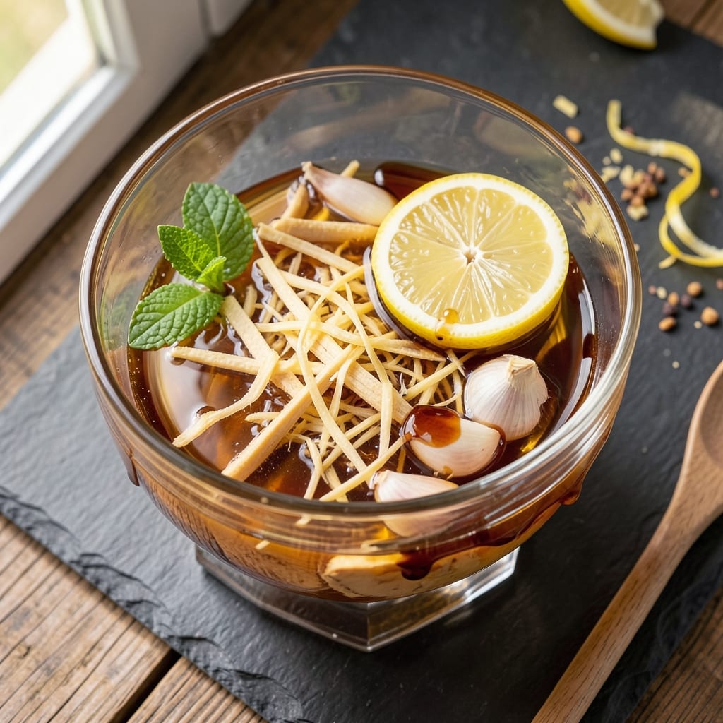Apple Cider Vinegar, Ginger, and Garlic Juice Recipe: Zingy Health Elixir in 10 Minutes