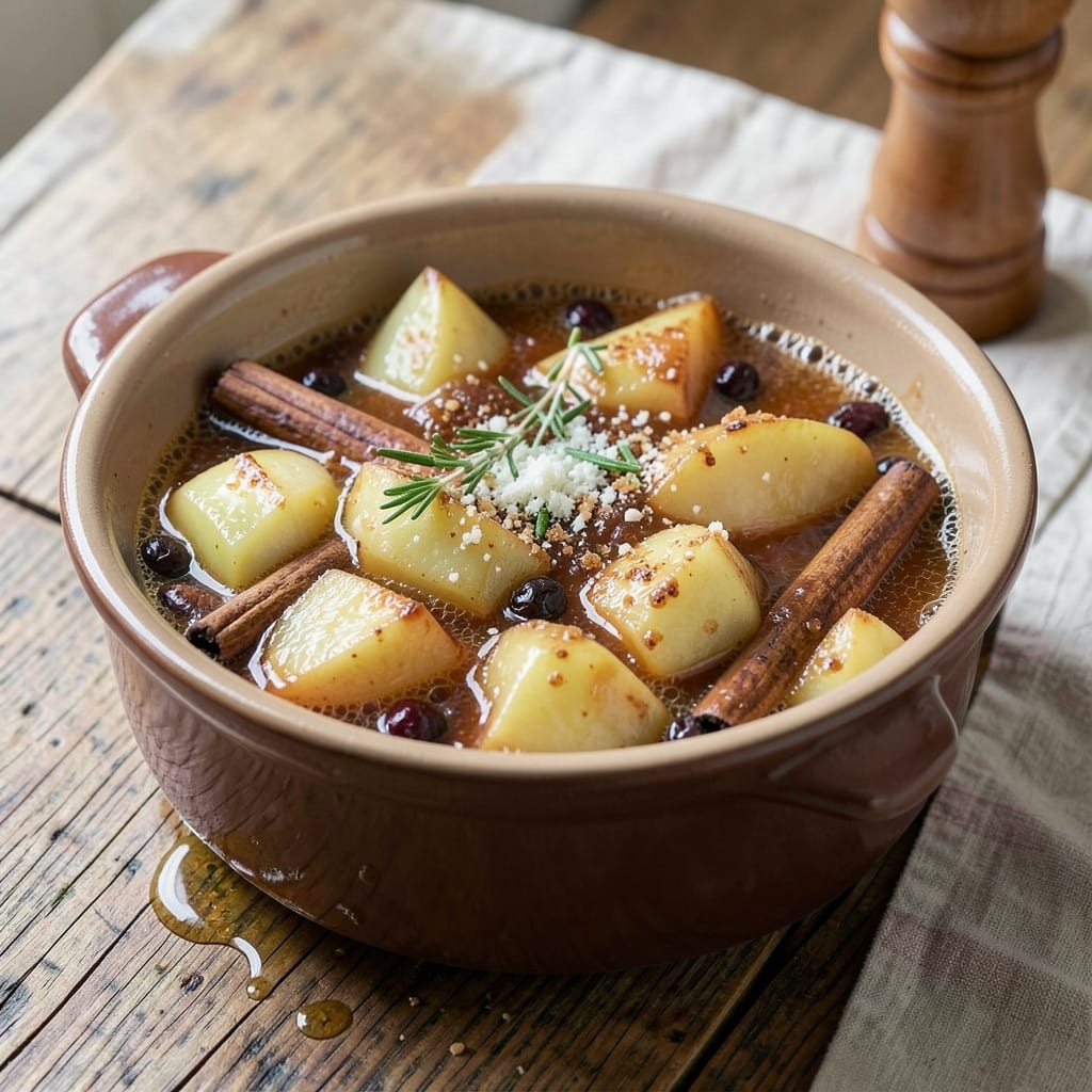 Apple Cider Rum Recipe: Crock Pot Boozy Autumn Stew With Spiced Apples