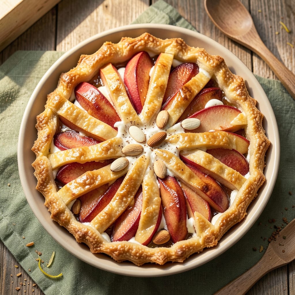 Apple Almond Tart Recipe: Flaky Crust Meets Spiced Apple-Almond Filling