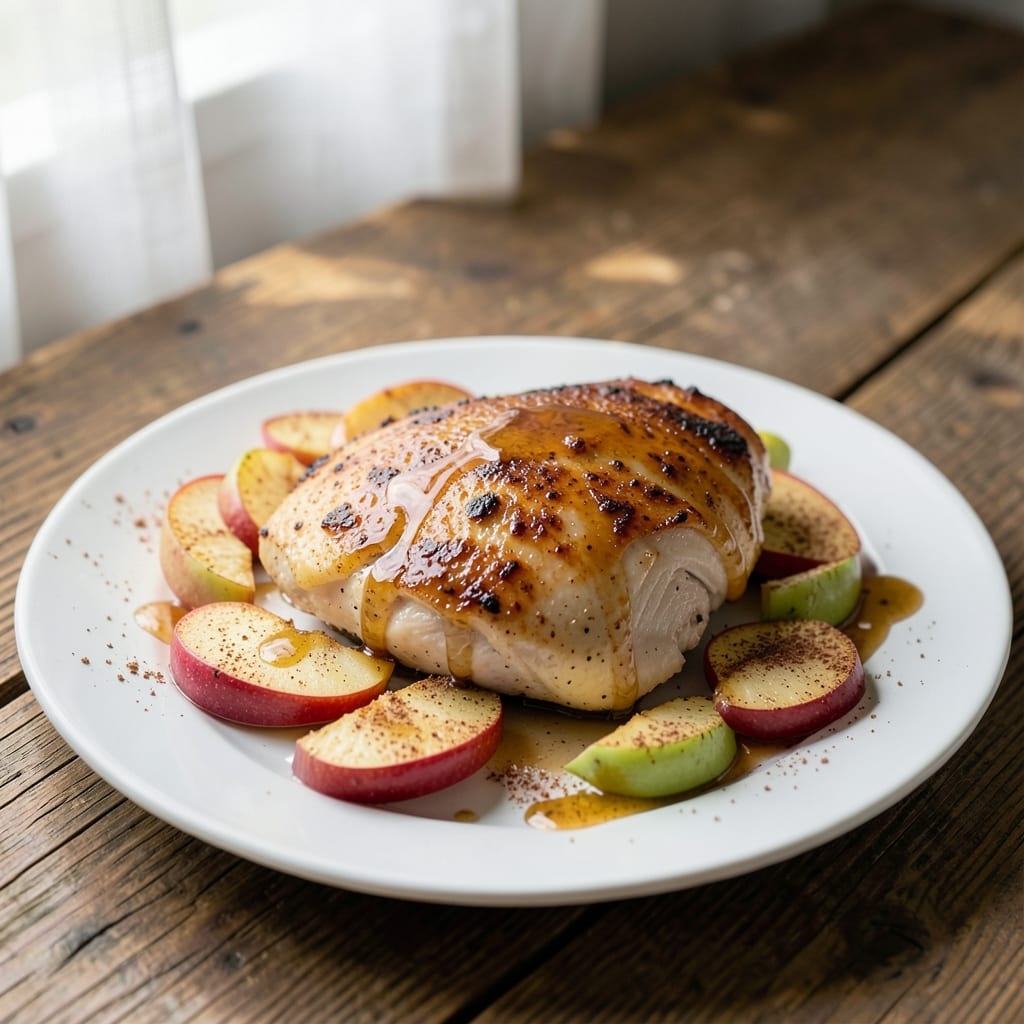 Apple Baked Chicken Breast Recipe: Sweet Caramelized Glaze Locks in Moisture