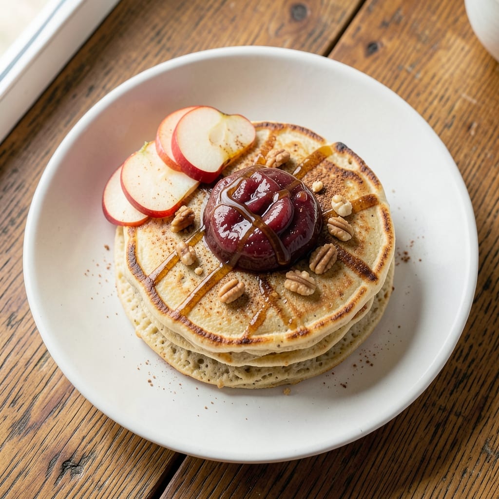 Apple Cinnamon Oatmeal Pancake Recipe: Fluffy Stacks With Warm Spice Infusion