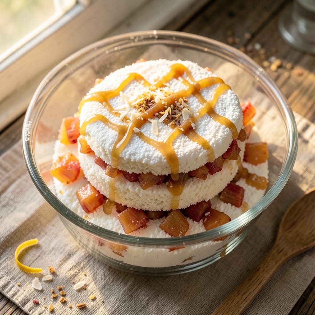 Angel Food Cake With Crushed Pineapple Recipe: Tropical Twist in 3 Layers