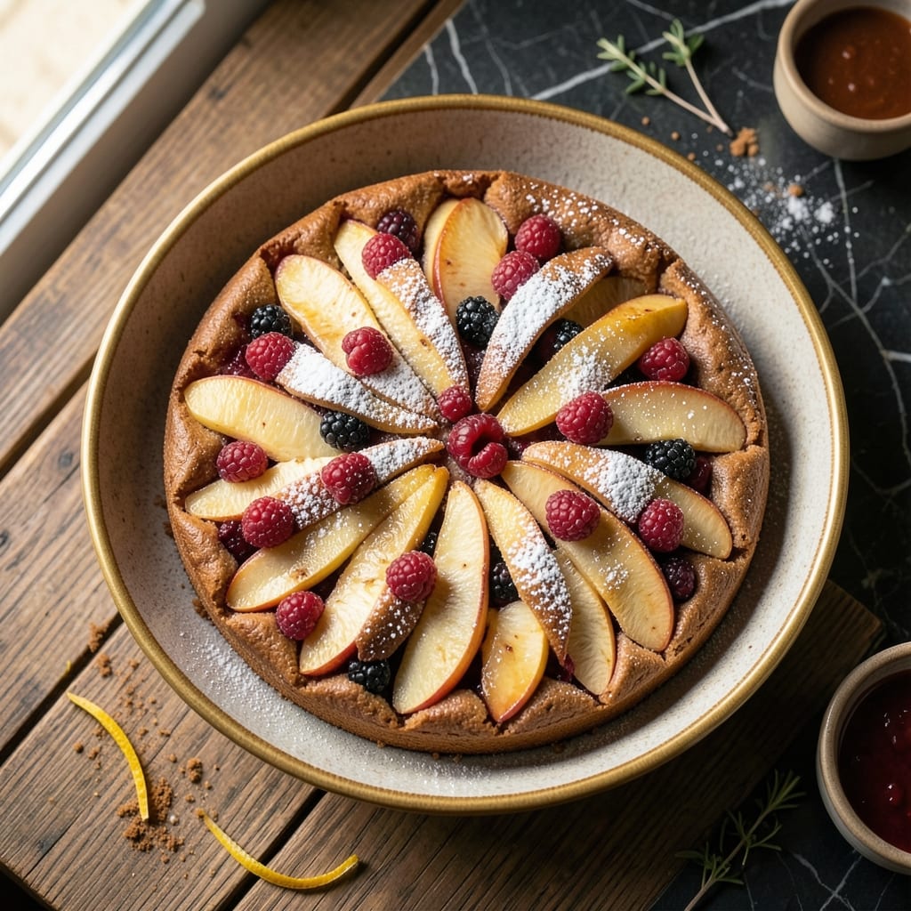 Apple Blackberry Cake Recipe: Juicy Fruit Layers With Buttery Streusel Crown