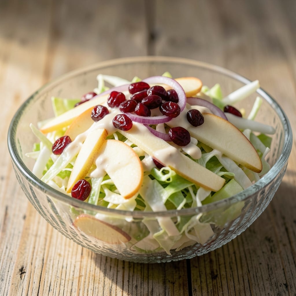Apple Craisin Coleslaw Recipe: Crunchy Sweetness That Stays Fresh All Week