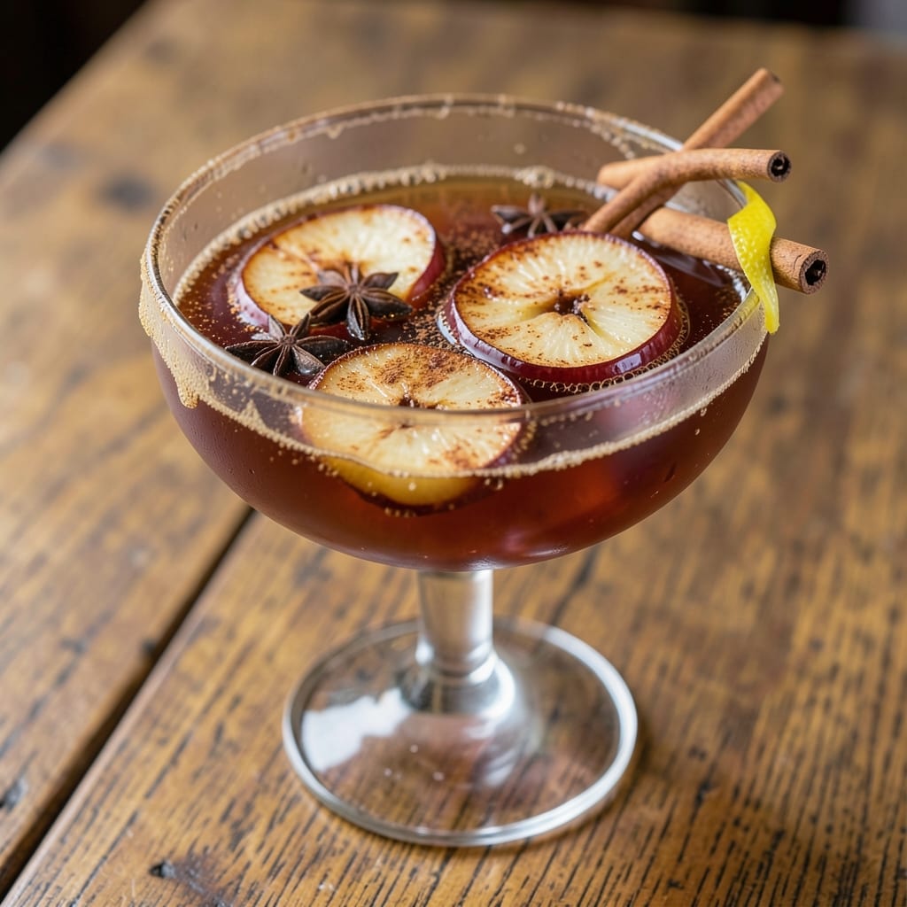 Apple Brandy Cocktail Recipe: Spiced Winter Sipper With Caramelized Depth