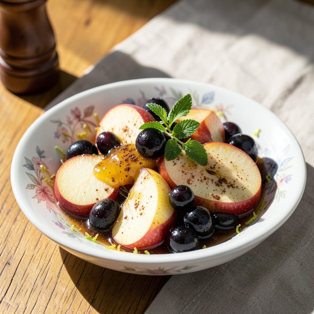 Apple Blackcurrant Recipe: Warm Spice and Berry Crunch in One Bite