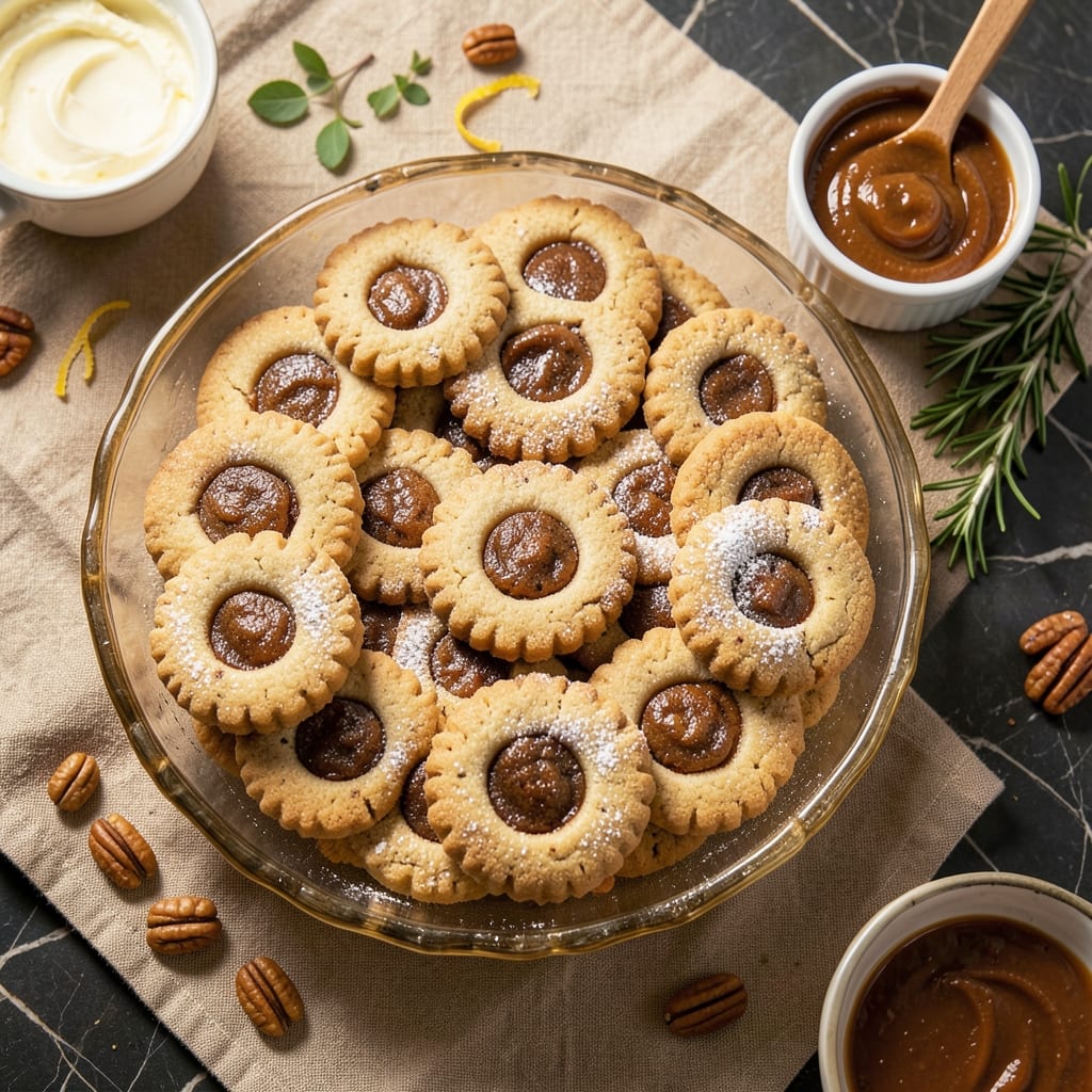Apple Butter Thumbprint Cookies Recipe: Warm Spiced Centers With Buttery Crunch
