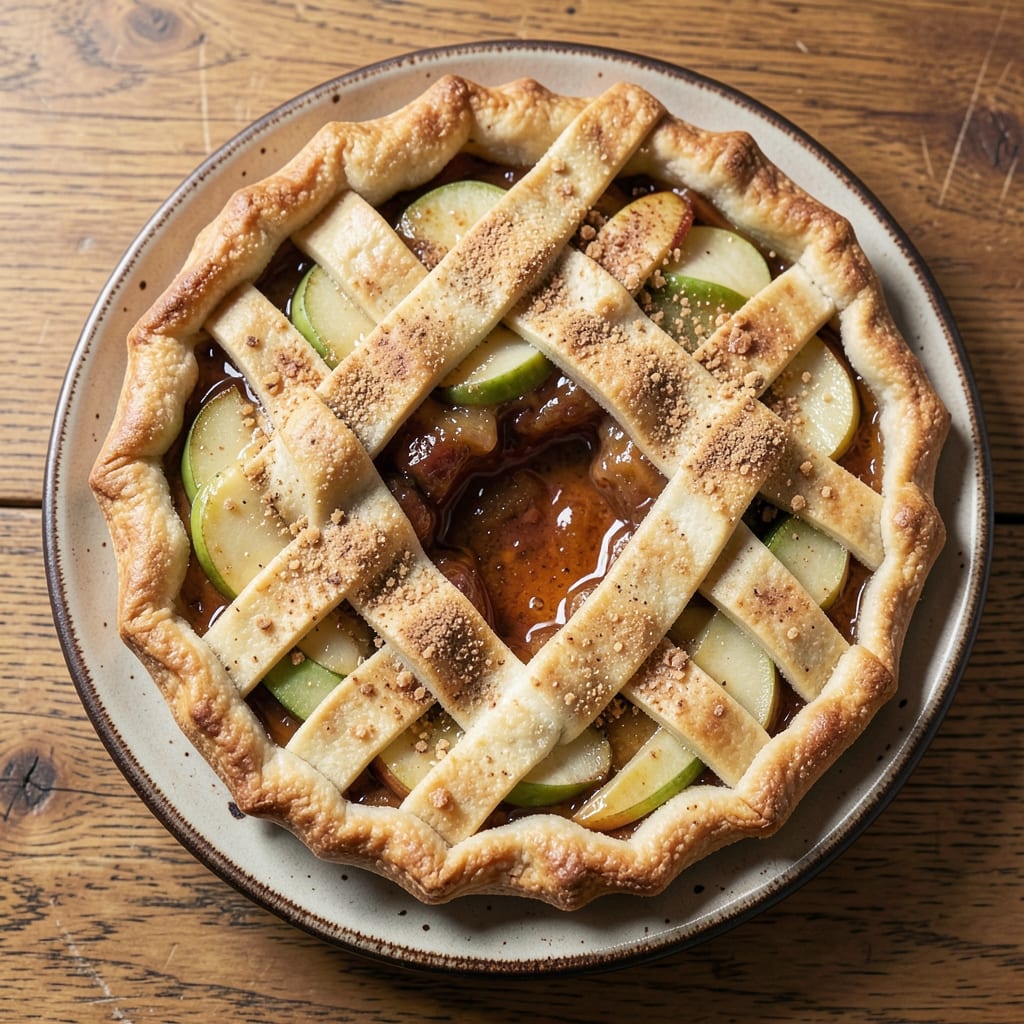 Amsterdam Apple Pie Recipe: Dutch-Style Spice Swirl Under Crispy Crust
