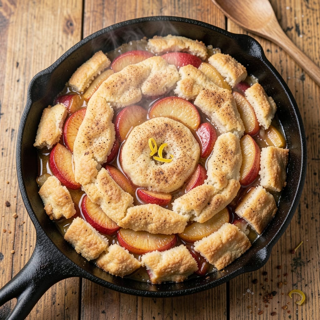 Paula Deen's Apple Cobbler Recipe: Spiced Streusel Crown Over Warm Apple Layers