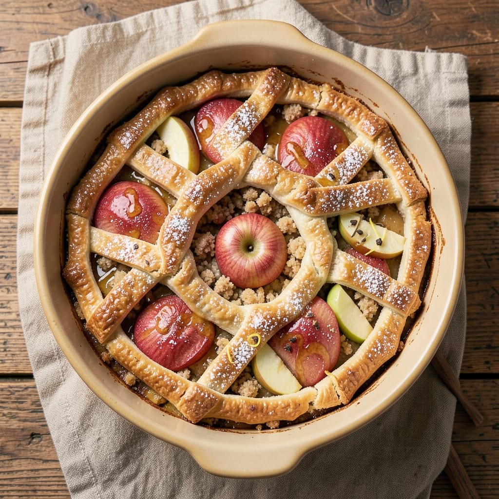 Apple Baked Goods Recipe: Warm Spiced Apple Crumble With Buttery Streusel Crown