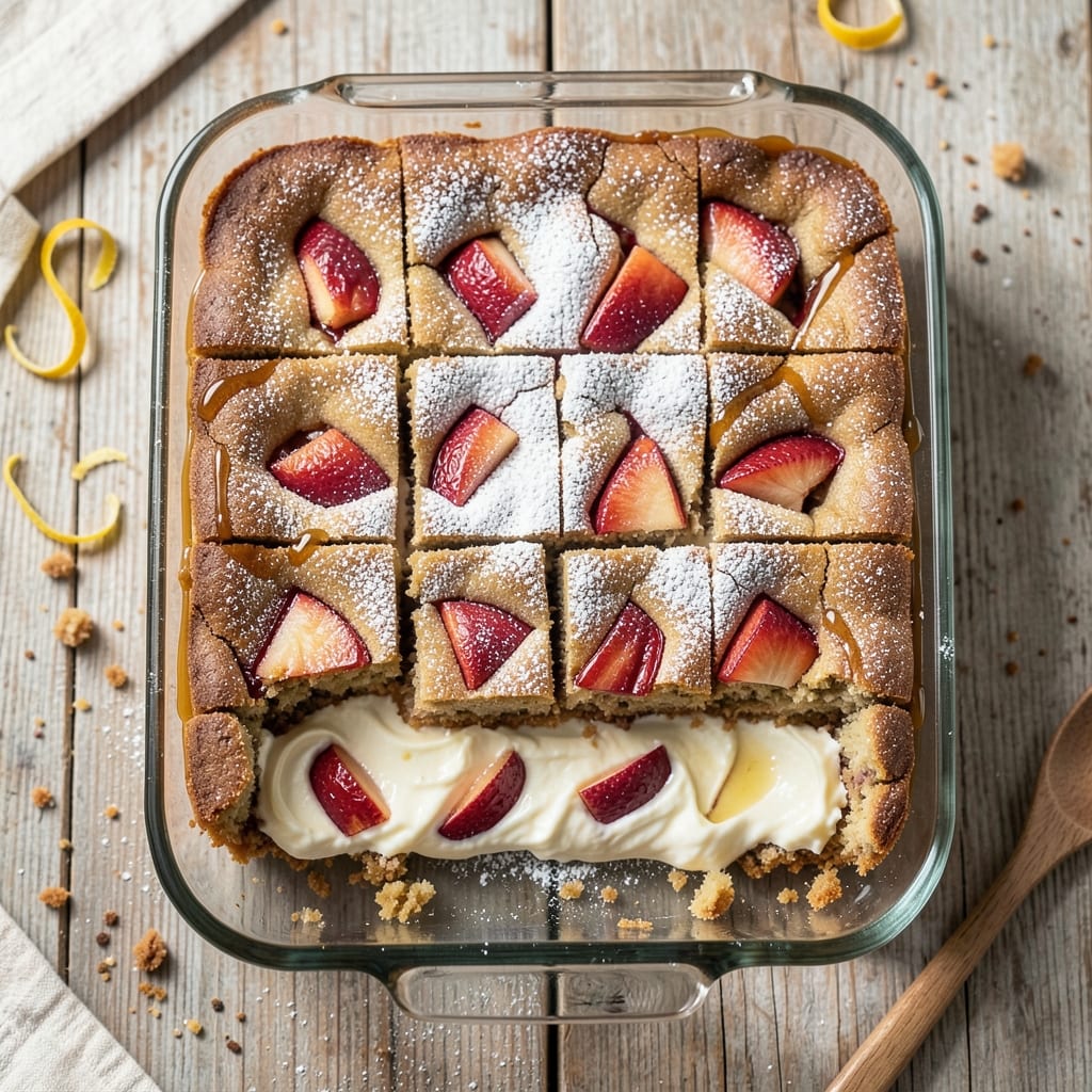 Apple Blondie Cheesecake Bars Recipe: Creamy Swirls With Crunchy Top