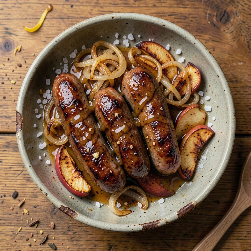 Apple Cider Brats Recipe: Smoky Grill Meets Cozy Apple Cider Glaze